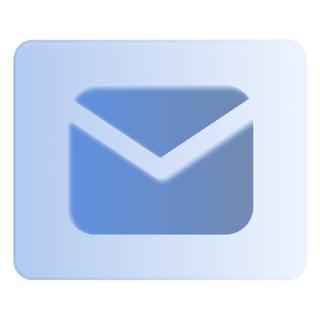 Vellonaje símbolo de correo electrónico para comunicarse con soporte